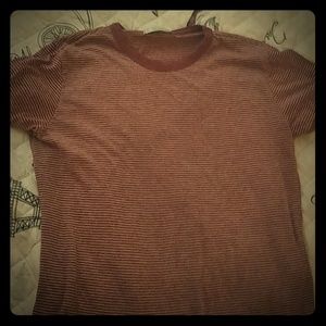 Red striped cute t-shirt